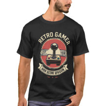 Camiseta Retro Gamer Est. 1985 - División de puntu