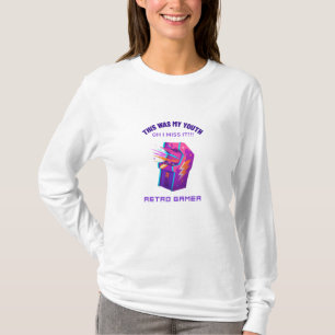 Camiseta Retro Gamer extraña a su juventud