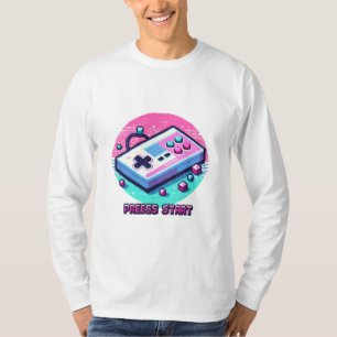 Camiseta Retro Gamer Pixel Art