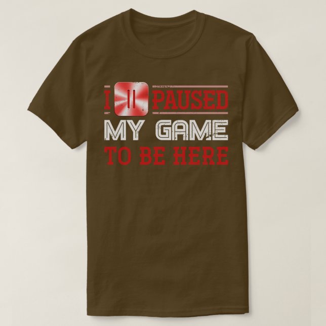 Camiseta Retro Gaming Introvert Gamer (Diseño del anverso)