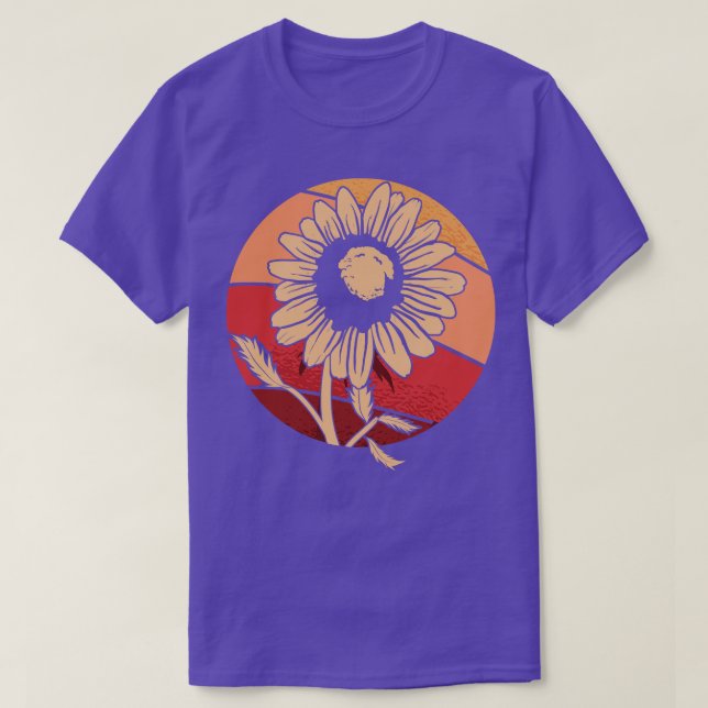 Camiseta Retro Gardener Floral Daisy Lover Nature Daisy Flo (Diseño del anverso)