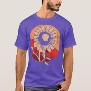 Camiseta Retro Gardener Floral Daisy Lover Nature Daisy Flo