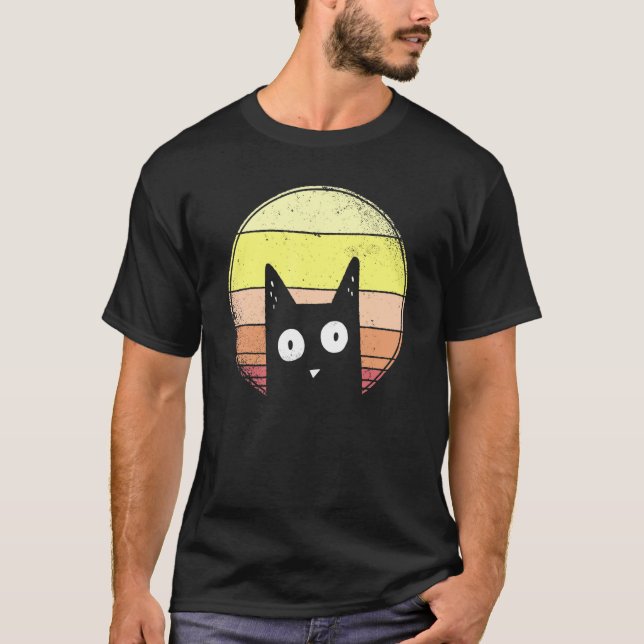 Camiseta Retro Gatos Gato Gato Gato Gato Gatito Gatito Gati (Anverso)