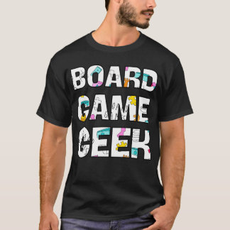 Camiseta Retro geek de juegos de mesa