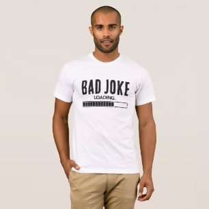 Camiseta Retro Genial - Carga de Chiste Malo 