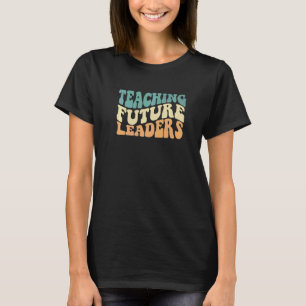 Camiseta Retro Genial Enseñando a Futuros Líderes de Vuelta