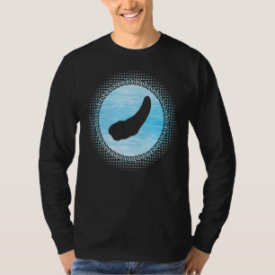 Camiseta Retro Geoduck dice Saltwater Gooey Clam
