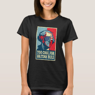 Camiseta Retro George Washington Guay para el gobierno brit