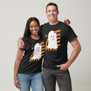 Camiseta Retro Ghoul Fall Halloween Groovy