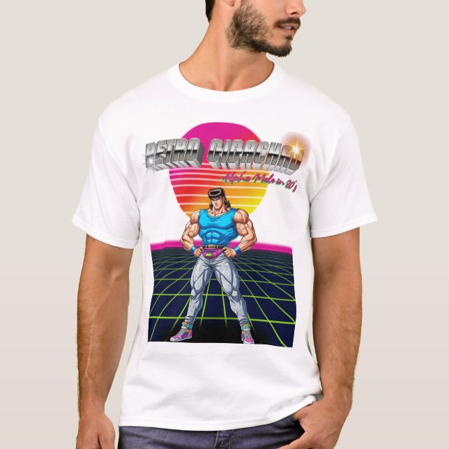 Camiseta Retro Gigachad  (Anverso)