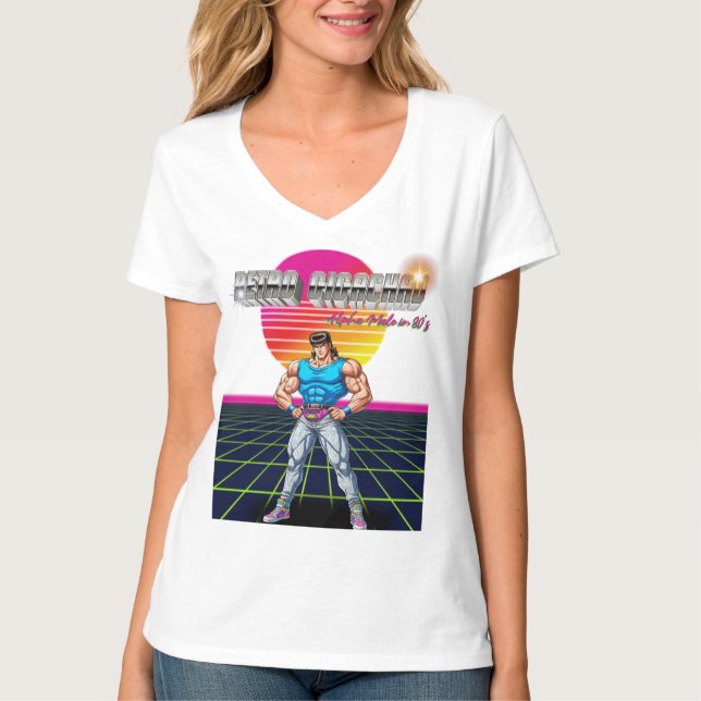 Camiseta Retro Gigachad  (Anverso)