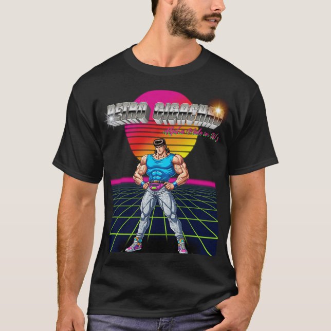 Camiseta Retro Gigachad  (Anverso)