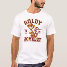 Camiseta Retro Gopher 'Goldy Es Mi Amigo'