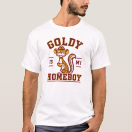 Camiseta Retro Gopher 'Goldy Es Mi Amigo'