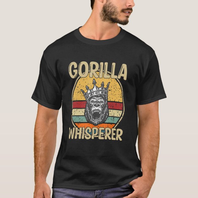 Camiseta Retro Gorilla Whisperer (Anverso)