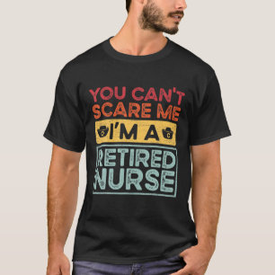 Camiseta Retro gracioso de enfermera jubilada pensionista