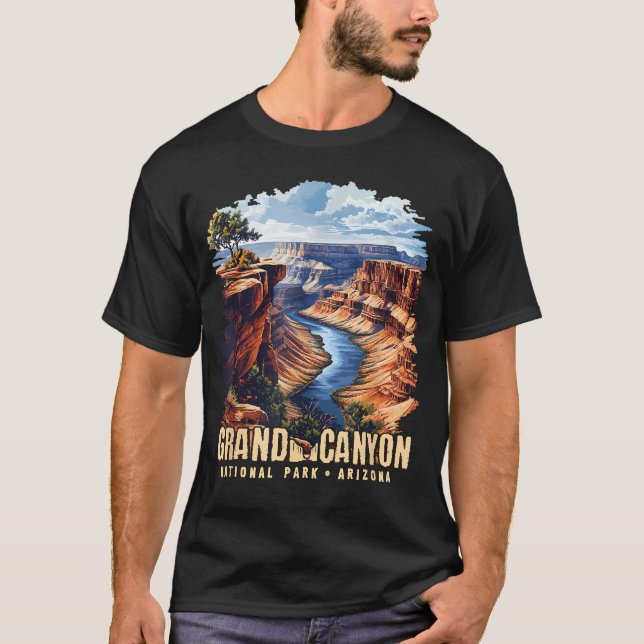Camiseta Retro Gran Cañón Nacional (Anverso)