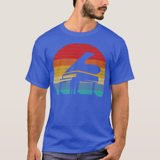 Camiseta Retro Grand Piano Music Loving Pianist