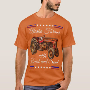 Camiseta Retro granjero de Alaska