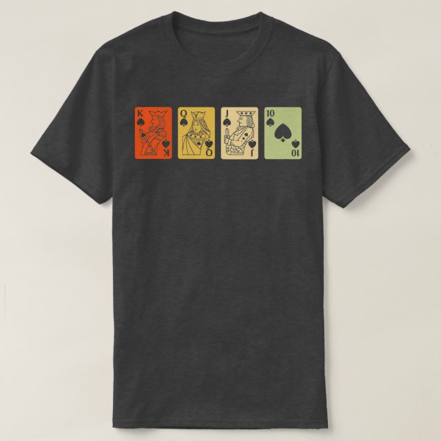 Camiseta Retro Graphic Board Games Card Games Dice Game Nig (Diseño del anverso)