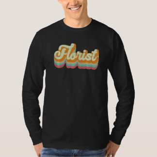 Camiseta Retro Graphic Botanical Flowers Gardening Plant Lo