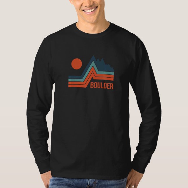 Camiseta Retro Graphic Climbing Bouldering Rock Climber Mou (Anverso)