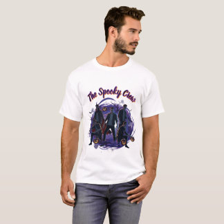 Camiseta Retro Graphic Horror Group The Spooky Crew T-Shirt