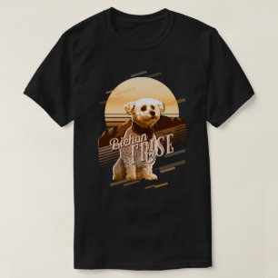 Camiseta Retro Graphics Bichon Frise Gold ID754