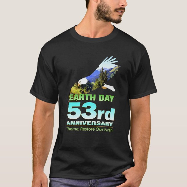 Camiseta Retro Green Eco Friendly for Earth Day 2023 Awaren (Anverso)