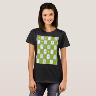 Camiseta Retro Green Starbursts