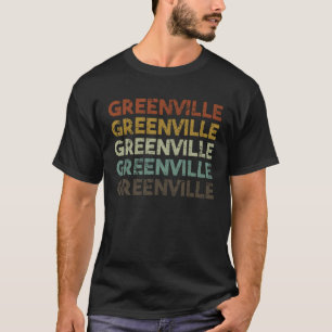 Camiseta Retro Greenville Carolina del Sur