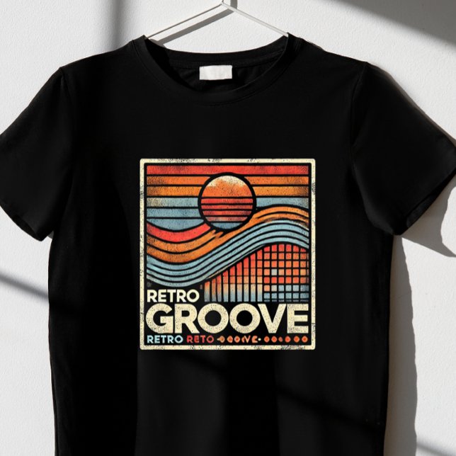 CAMISETA RETRO GROOVE (Subido por el creador)