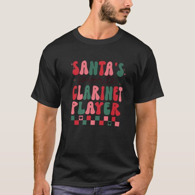 Camiseta Retro Groovy Chris jugador favorito del Clarinet (Anverso)