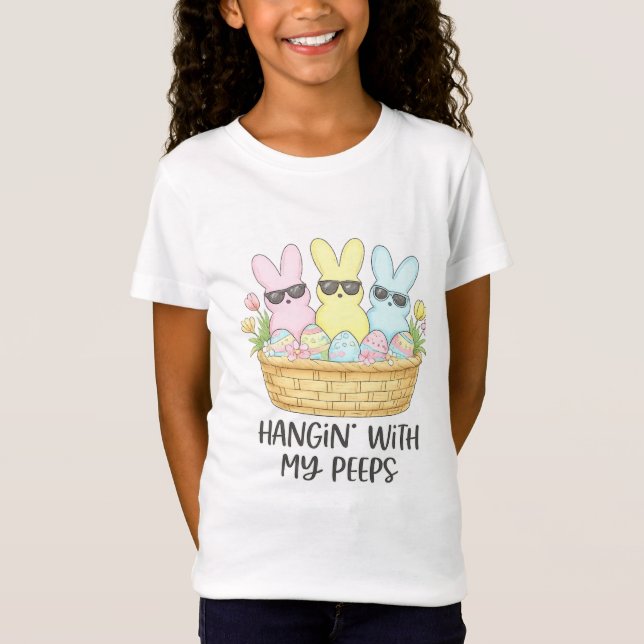 Camiseta Retro Groovy de Pascua (Anverso)