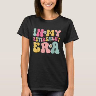 Camiseta Retro Groovy En Mi Era De Jubilación Jubilado 2025