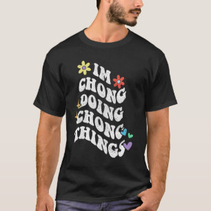 Camiseta Retro Groovy Estoy Chong Haciendo Cosas Chong Dive