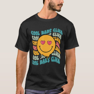 Camiseta Retro Groovy Guay Dads Club Sonrisa Face Da Padre