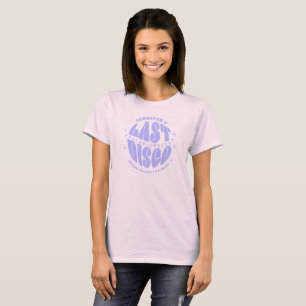 Camiseta Retro Groovy Last Disco Bachelorette Weekend Fiest