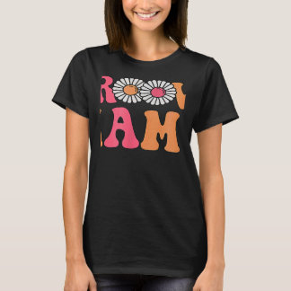 Camiseta Retro Groovy Mama Matching Family 1er cumpleaños P