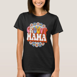 Camiseta Retro Groovy Mamá Matemática Matanza Familia Prime