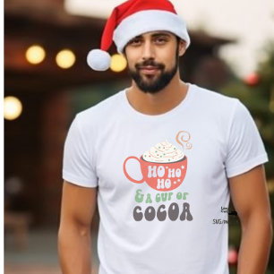 Camiseta Retro groovy Navidades divertidos diciendo