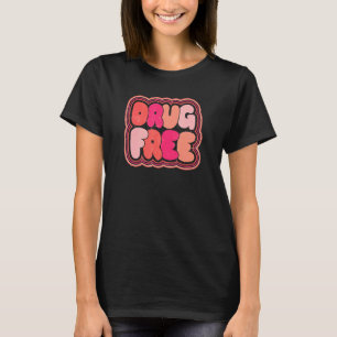 Camiseta Retro Groovy sin drogas Hippie moda de los años 60