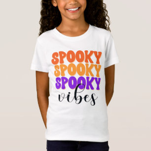 Camiseta Retro Groovy Spooky Vibes Vintage Halloween