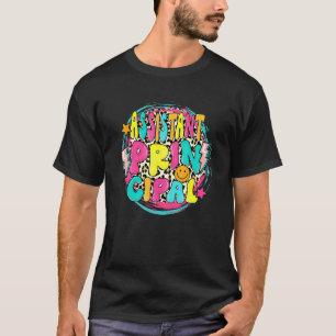 Camiseta Retro Groovy Subdirector Leopardo De Vuelta A S