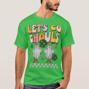 Camiseta Retro Groovy Vamos Ghouls Ghost 70 Hippie Hall