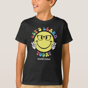 Camiseta Retro groovy Volver a la escuela