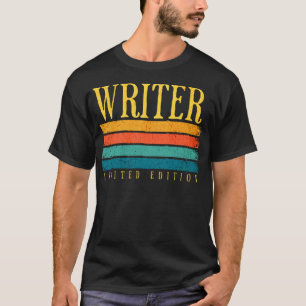 Camiseta Retro Grunge Writer Limited Edition