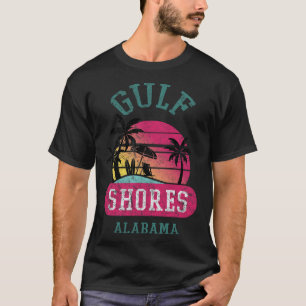 Camiseta Retro Guay Gulf Shings Original Alabama Beach Grap