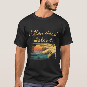 Camiseta Retro Guay Hilton Head Mens Womens Sc Bebidas Tee