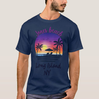 Camiseta Retro Guay Jones Beach Long Island New York Sunset